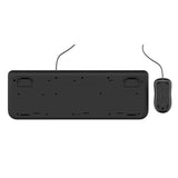 Incase Designed by Microsoft Wired Desktop 600 tastatur Mus inkluderet Universel USB QWERTY Fransk Sort