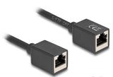 DeLOCK 90324 netværkskabel Sort 0,5 m Cat6a S/FTP (S-STP)
