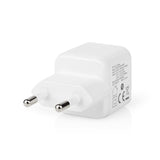 Nedis Mini Wall Charger Smartphone, Tablet Hvid Vekselstrøm Indendørs