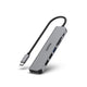 UNITEK uHUB S7+ Ledningsført USB 3.2 Gen 1 (3.1 Gen 1) Type-C Grå