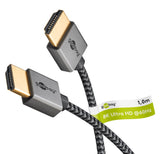 Goobay 75757 HDMI-kabel 1 m HDMI Type A (Standard) Grå