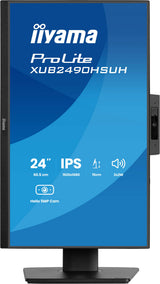 iiyama XUB2490HSUH-B2 computerskærm 60,5 cm (23.8") 1920 x 1080 pixel Fuld HD LED Sort