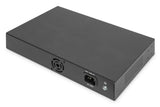 Digitus DN-80112-2 netværksswitch Ikke administreret Gigabit Ethernet (10/100/1000) Sort