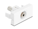 DeLOCK 90848 stikkontakt 2 x 3.5mm Hvid