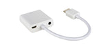 Kramer Electronics ADC-HM/GF HDMI Type A (Standard) VGA (D-Sub) + 3.5mm Hvid
