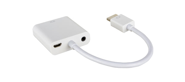 Kramer Electronics ADC-HM/GF HDMI Type A (Standard) VGA (D-Sub) + 3.5mm Hvid