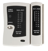 EFB Elektronik 39919.1V2 netværkskabeltester Spiralkabel tester Sort, Rød, Hvid
