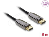 DeLOCK 87108 DisplayPort kabel 15 m Sort