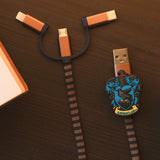 Thumbs Up 1002653 USB-kabel 1 m USB A Micro-USB B Brun, Lilla