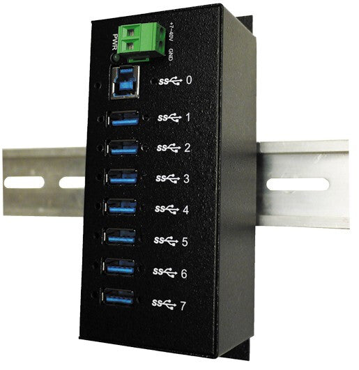 EXSYS EX-1187HMVS interface hub 5000 Mbit/s Sort