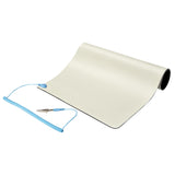 StarTech.com SM-ANTI-STATIC-MAT antistatisk måtte Beige, Sort Polyvinylchlorid (PVC) 1 stk