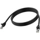 Vision TC 2MCAT6A/BL netværkskabel Sort 2 m Cat6a U/UTP (UTP)