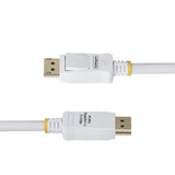 StarTech.com DP12-CABLE-10FTW DisplayPort kabel 3 m Hvid