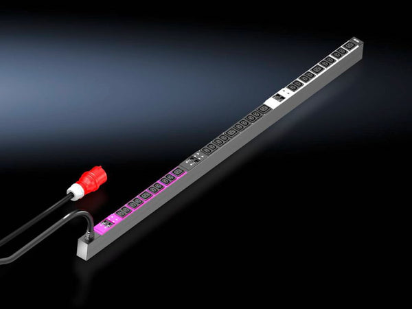 Rittal 7979.137 strømforsyningsenhed (PDU) 30 AC stikkontakt(er) 0U Sort