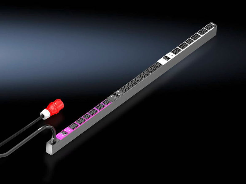 Rittal 7979.137 strømforsyningsenhed (PDU) 30 AC stikkontakt(er) 0U Sort
