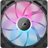 Corsair iCUE LINK RX140 MAX RGB Computerkabinet Ventilator 14 cm Sort 2 stk