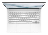 ASUS Zenbook S14 UX5406AA-SU236W Copilot+ PC Intel Core Ultra 9 386H Laptop 35,6 cm (14") Berøringsskærm 3K 32 GB LPDDR5x-SDRAM 1 TB SSD Wi-Fi 7 (802.11be) Windows 11 Home Tysk Hvid