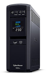 CyberPower CP1350EPFCLCD UPS-enhed Interaktivt indgangsstik 1,35 kVA 810 W 6 AC stikkontakt(er)