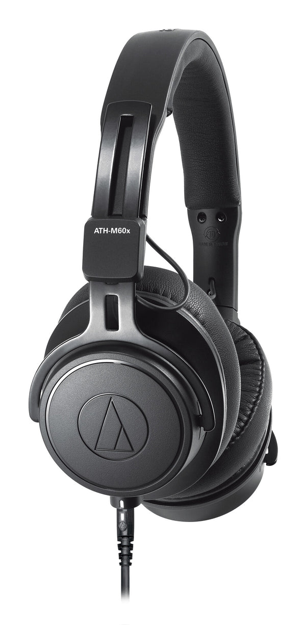Audio-Technica ATH-M60xa Hovedtelefoner Ledningsført Headset Musik Sort