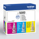 Brother BT5000CLVAL blækpatron 3 stk Original Blå, Magenta, Gul