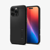 Spigen iPhone 16 Pro Max Case mobiltelefon etui Sort