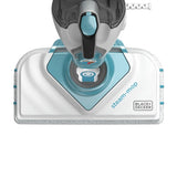 Black & Decker BHSM166DSM damprenser Dampmoppe 0,5 L 1600 W Turkisfarve, Hvid