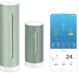 Netatmo NWS-M-EC digital vejrstation Mintfarve Vekselstrøm/batteri Wi-Fi