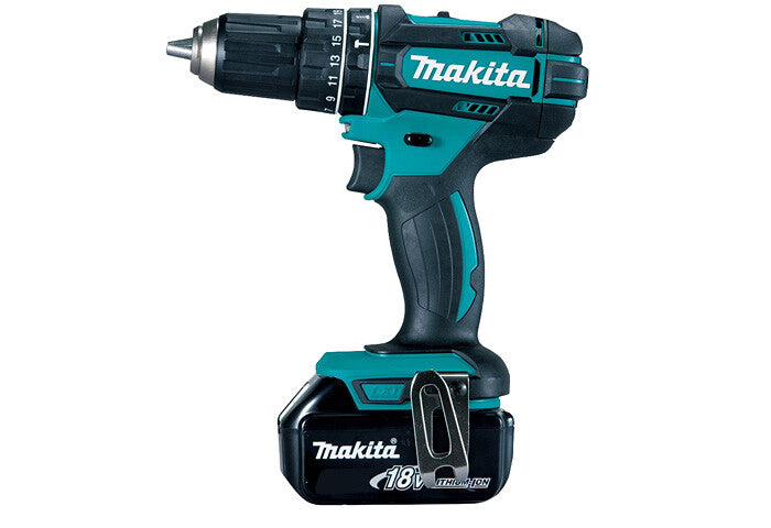 Makita DHP482RFE bor 1900 rpm 1,5 kg Sort, Blå
