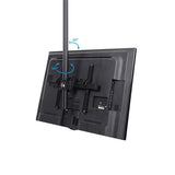 StarTech.com FLATPNLCEIL skærmbeslag til skiltning 190,5 cm (75") Sort