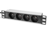 Digitus DN-95418-FR strømforsyningsenhed (PDU) 4 AC stikkontakt(er) 1U