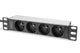 Digitus DN-95418-FR strømforsyningsenhed (PDU) 4 AC stikkontakt(er) 1U