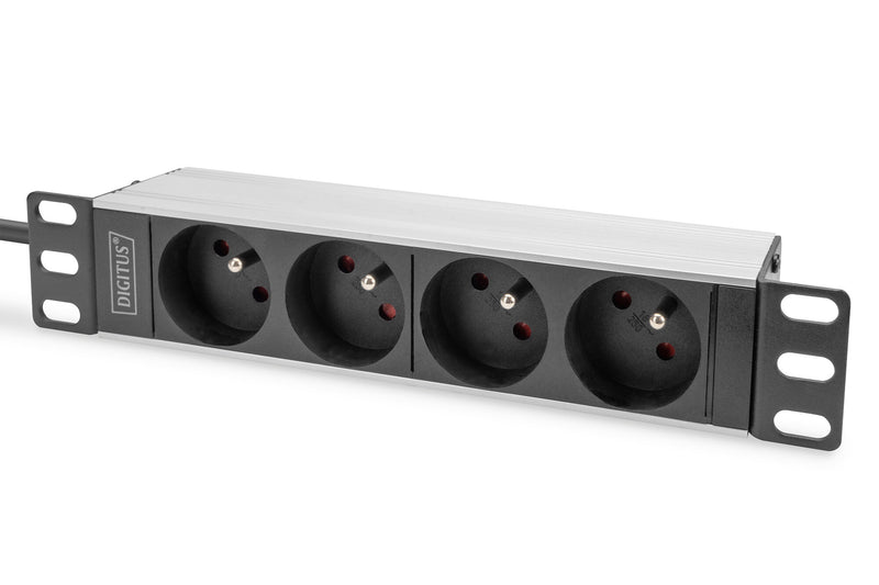 Digitus DN-95418-FR strømforsyningsenhed (PDU) 4 AC stikkontakt(er) 1U