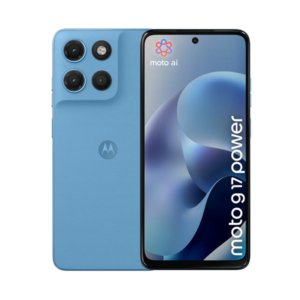 Motorola moto g17 power 17,1 cm (6.72") Hybrid Dual SIM Android 15 USB Type-C 8 GB 256 GB 6000 mAh Blå
