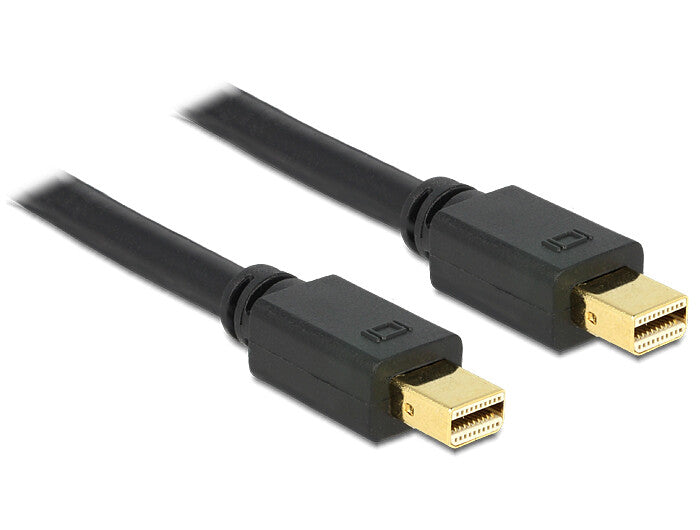 DeLOCK 83477 DisplayPort kabel 5 m Mini DisplayPort Sort
