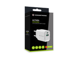 Conceptronic ALTHEA19W33 oplader til mobil enhed Universel Hvid Vekselstrøm Hurtig opladning Indendørs