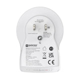 Hama EU to US strømstik adapter Type B Type C (Europlug)+Type F Hvid