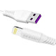 DUDAO Lightning - 2 Meter White 1 m Hvid
