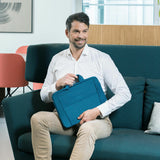 DICOTA Eco Slim Case BASE 35,8 cm (14.1") Blå
