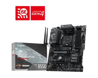 MSI B550 GAMING WIFI6E bundkort AMD B550 Stik AM4