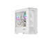 GENESIS Irid 503 Mini Tower Transparent, Hvid