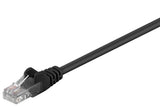 Goobay 68653 netværkskabel Sort 7 m Cat5e U/UTP (UTP)