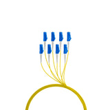 EFB Elektronik O8322S10OS2 InfiniBand og fiberoptisk kabel 10 m 8x LC U-DQ(ZN) BH Sort, Blå, Gul
