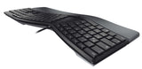 CHERRY KC 4500 ERGO tastatur Universel USB QWERTY UK engelsk Sort