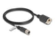 DeLOCK 80460 netværkskabel Sort 1 m Cat5e F/UTP (FTP)