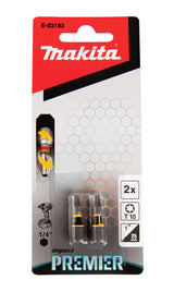 Makita E-03193 skruetrækker bit 2 stk