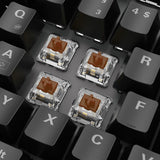 Sharkoon SKILLER SGK20 Brown tastatur Spil USB QWERTZ Tysk Sort