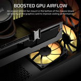 Corsair 3200D RS ARGB Mid-Tower PC Case - Smoke Midi Tower Sort
