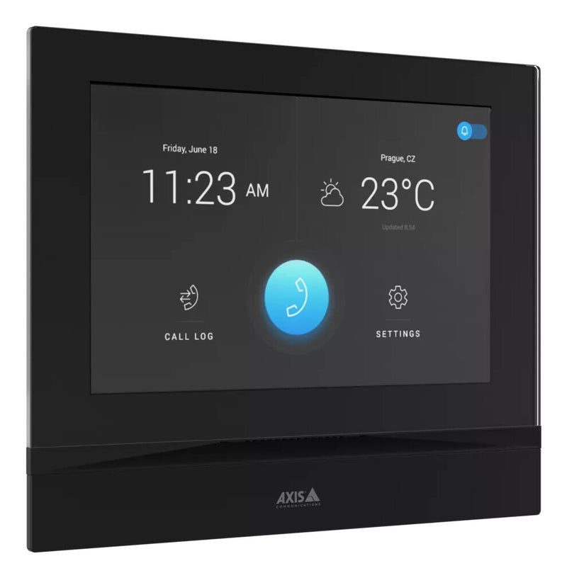 Axis I5304 video samtalesystem 17,8 cm (7") Sort