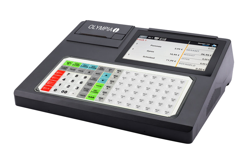 Olympia K200 PLUS kasseapparat Direkte termisk 10000 PLUs LED