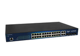 ALLNET ALL-SG8428V2PM netværksswitch Administreret L2 Gigabit Ethernet (10/100/1000) Strøm over Ethernet (PoE) Sort